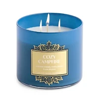 Distant Lands Cozy Campfire 3-Wick Scented Jar Candle