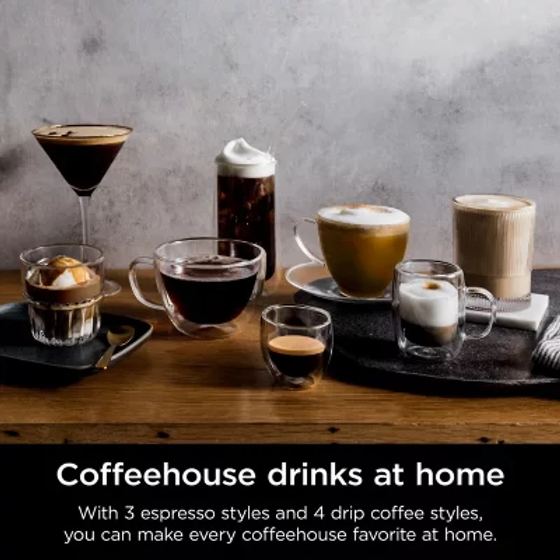 Ninja Luxe Café Premier Series 3-in-1 Espresso, Coffee and Cold Brew Machine