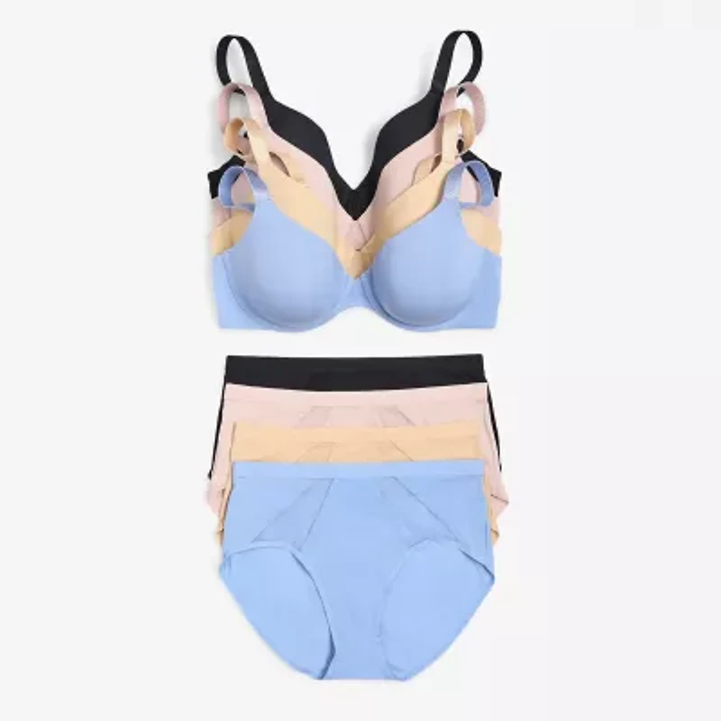 Liz Claiborne Cool Touch Lightly Lined Full Coverage Bra 351861