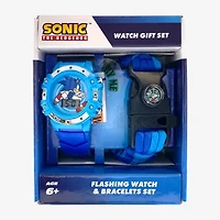 Sonic the Hedgehog Boys Multicolor 2-pc. Watch Boxed Set Snc40126mjc