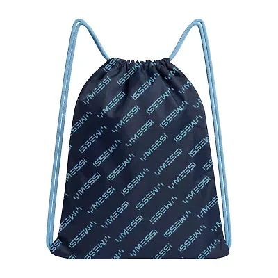 Messi Cinch Bag Sackpack Dark Blue Print