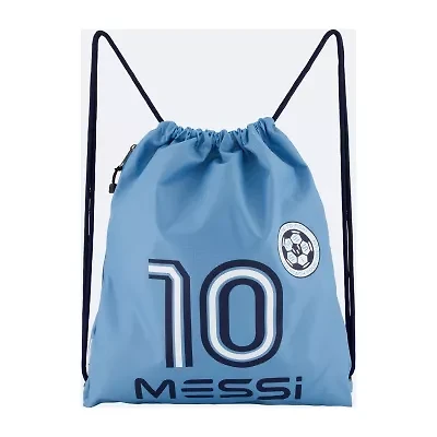 Messi Cinch Bag Sackpack Black Print