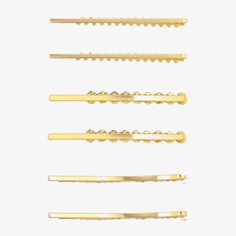 Bijoux Bar 6-pc. Multi Color Bobby Pin