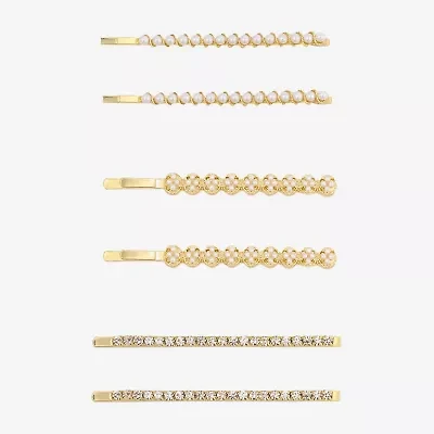 Bijoux Bar 6-pc. Multi Color Bobby Pin