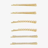 Bijoux Bar 6-pc. Multi Color Bobby Pin