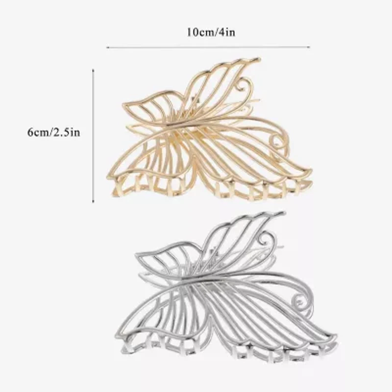 Arizona Butterfly Claw 2-pc. Hair Clip