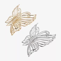 Arizona Butterfly Claw 2-pc. Hair Clip