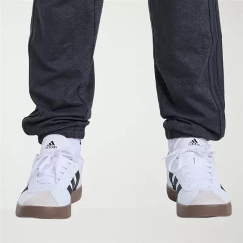 adidas Big Kid Boys Drawstring Waist Cuffed Mid Rise Regular Fit Jogger Pant