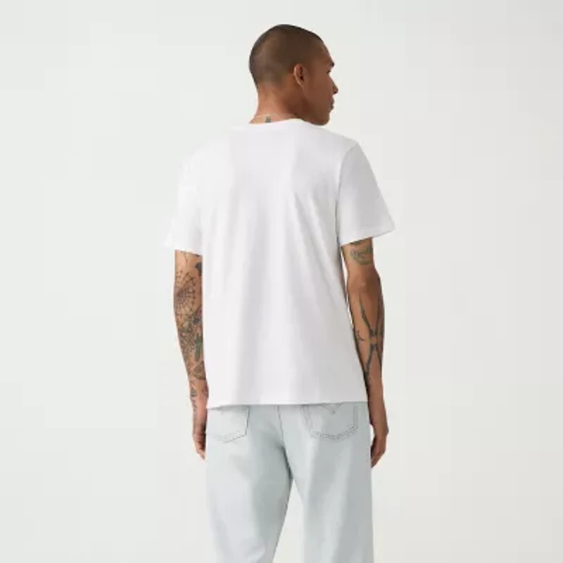 Levi's® Mens Crew Neck Short Sleeve Regular Fit Graphic T-Shirt
