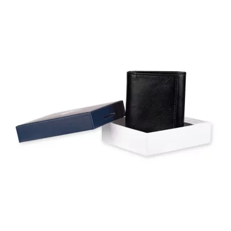 Dockers Rfid Extra Capacity Trifold Mens Personalized Trifold Wallet