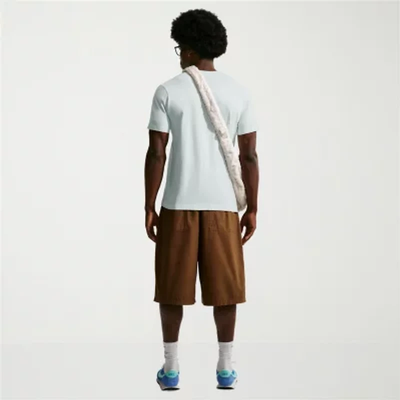 Nike Club Embroidered Logo Mens Crew Neck Short Sleeve Active Big and Tall T-Shirt