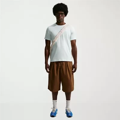 Nike Club Embroidered Logo Mens Crew Neck Short Sleeve Active Big and Tall T-Shirt