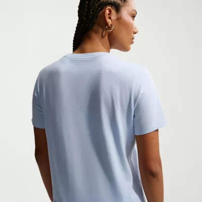 Nike Womens Crew Neck Short Sleeve Active T-Shirt