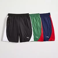 PUMA Mens 8" Moisture Wicking Workout Shorts