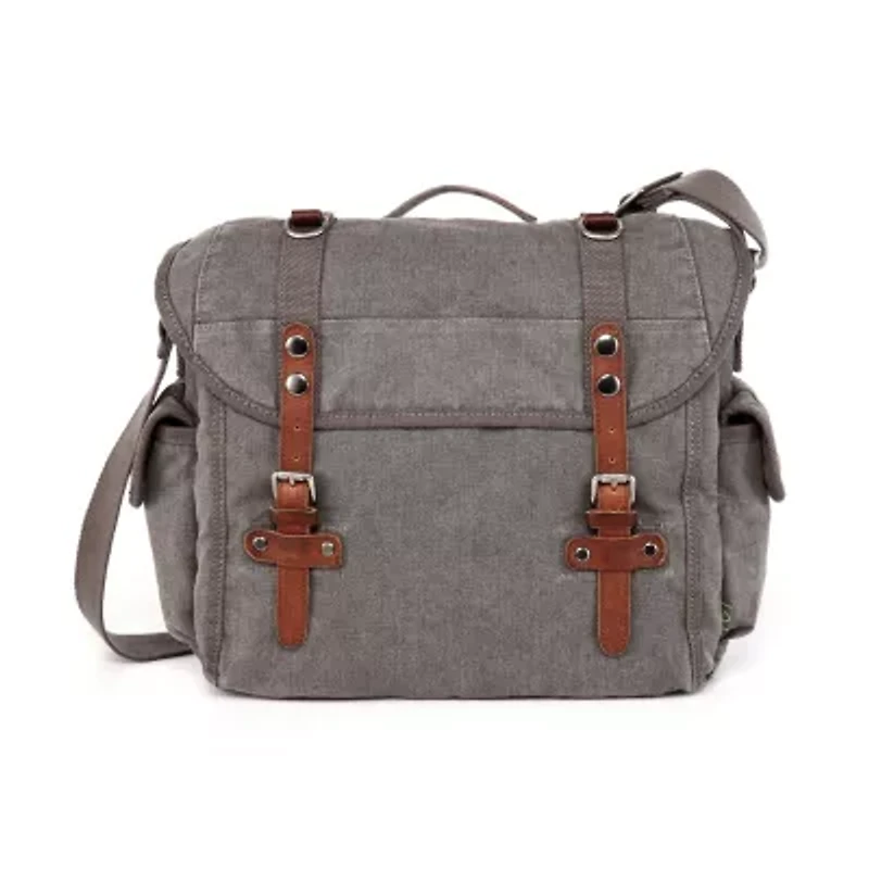 TSD Brand Silver Road Messenger Messenger Bag