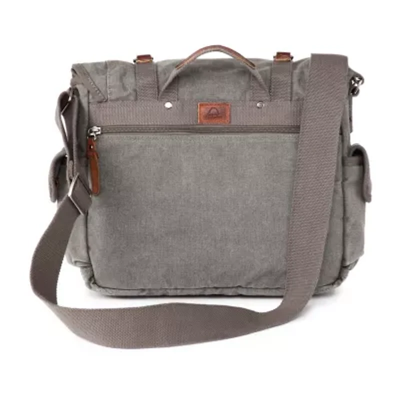 TSD Brand Silver Road Messenger Messenger Bag