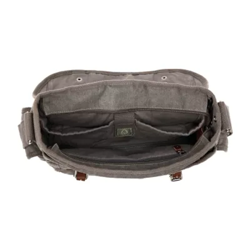 TSD Brand Silver Road Messenger Messenger Bag