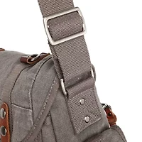 TSD Brand Silver Road Messenger Messenger Bag