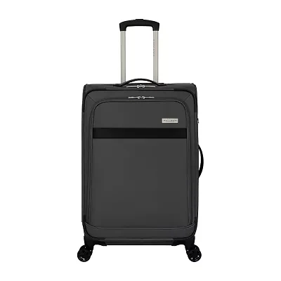 Wallybags 25 Inch Softside Checked Spinner Luggage