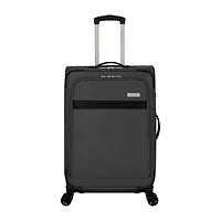 Wallybags 25 Inch Softside Checked Spinner Luggage