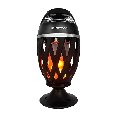 Emerson Flame Light With Bluetooth Speaker