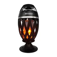 Emerson Flame Light With Bluetooth Speaker