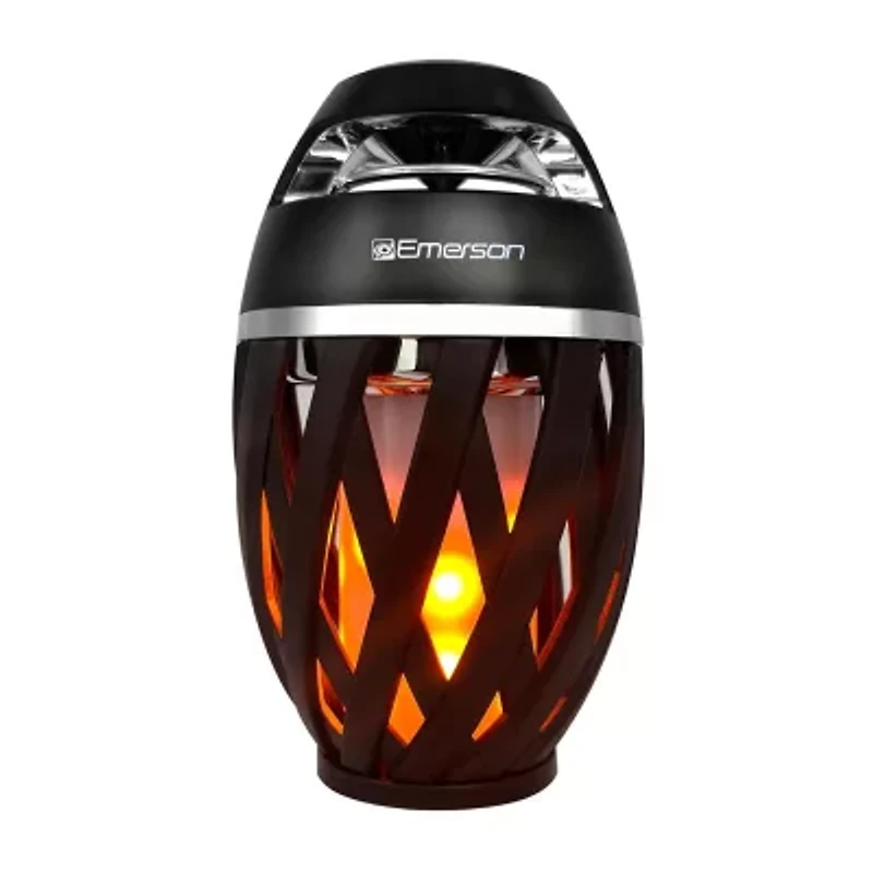 Emerson Flame Light With Bluetooth Speaker