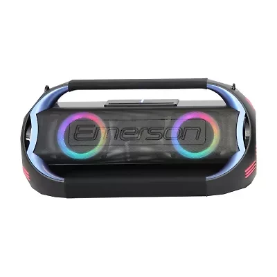 Emerson Bluetooth Led Party Bookshelf Speaker