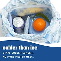 Fit & Fresh Cool Coolers Soft Ice 2pk Lunch Bag