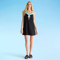 Arizona Womens Juniors Dress Swimsuit Cover-Up