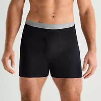 Stafford Cotton Mens 4 Pack Boxer Briefs 302866