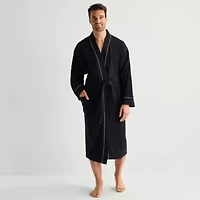 Stafford Waffle One Mens Long Sleeve Length Robe