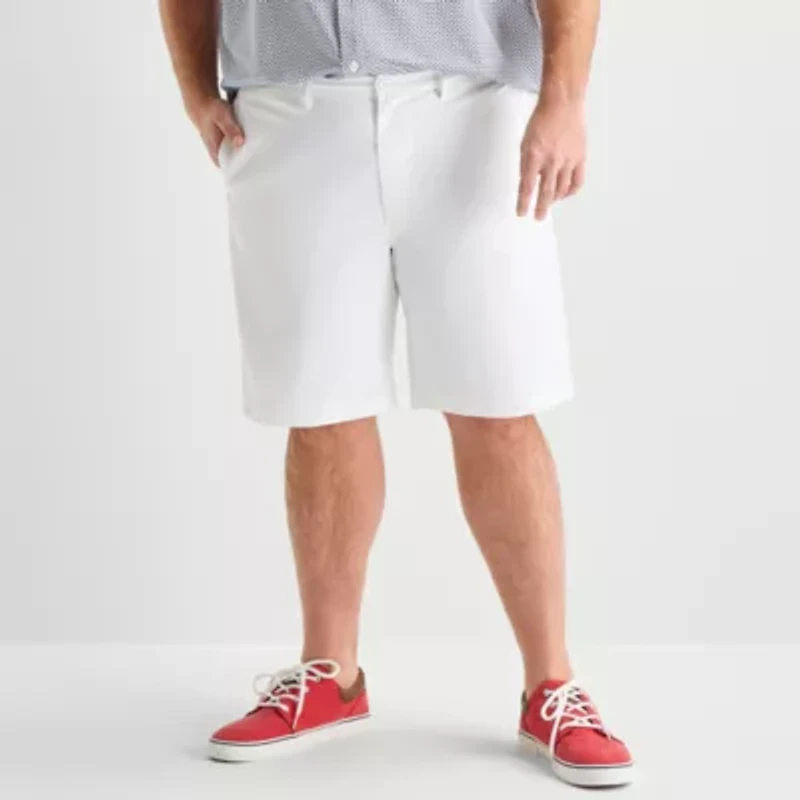 St. John's Bay Extender Waistband Performance 10" & 11" Mens Mid Rise Big and Tall Golf Short