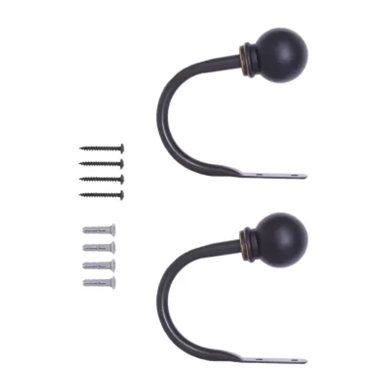 Kenney Chelsea Ball End 2-pc. Curtain Holdback
