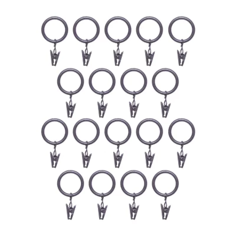 Kenney 3/4" 14-pc. Curtain Rings