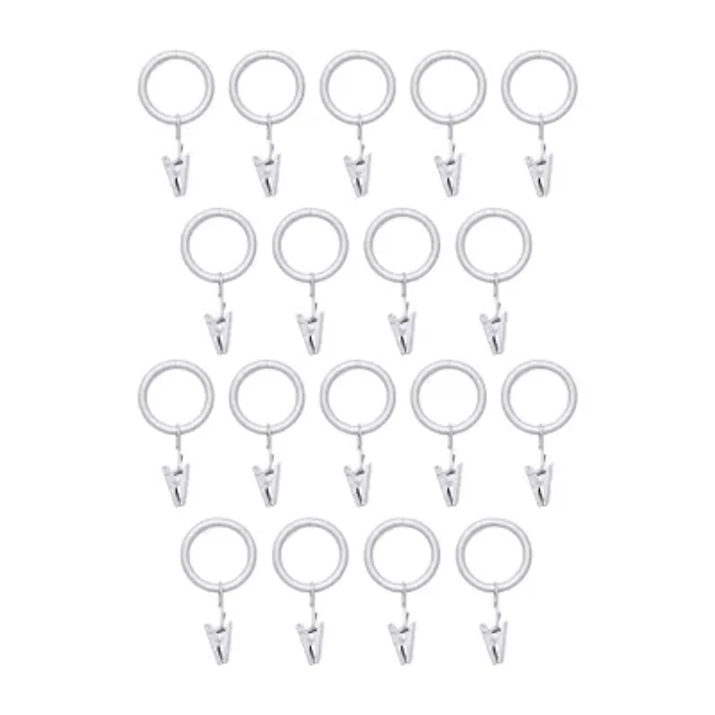 Kenney 3/4" 14-pc. Curtain Rings