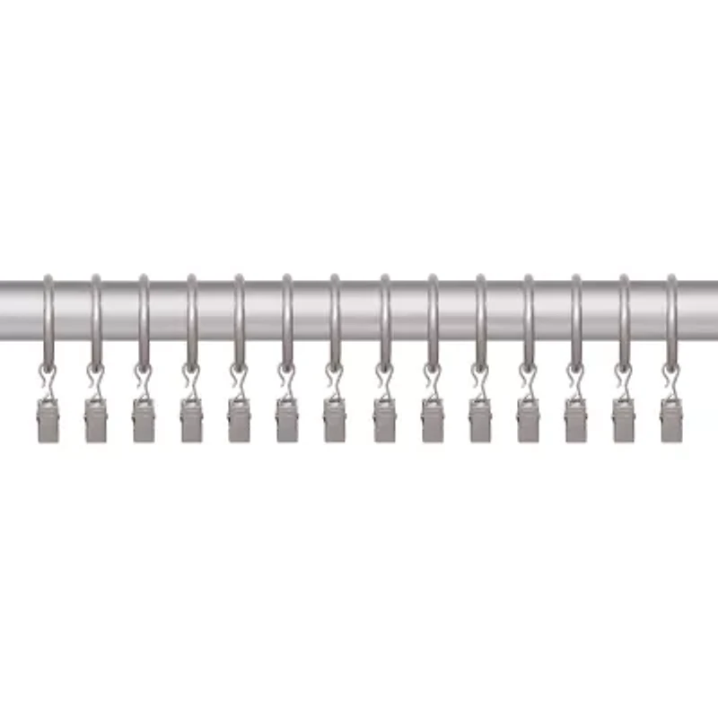 Kenney 1.25" 14-pc. Curtain Rings