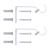 Kenney 5/8" Fixed 2-pc. Curtain Rod Brackets