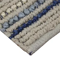 Riviera Home Jute Stripe Rectangular Accent Indoor Rugs