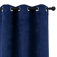 Regal Home Himmel Embossed Grommet Top Energy Saving Blackout Set of 2 Curtain Panel