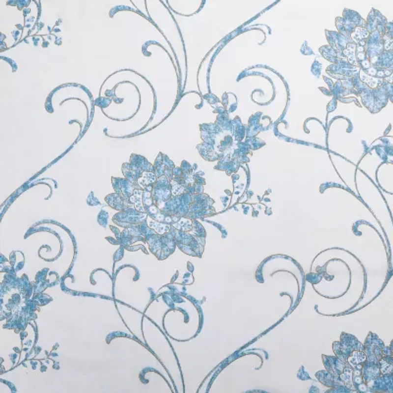 Regal Home Santana Printed Grommet Top Sheer Set of 2 Curtain Panel