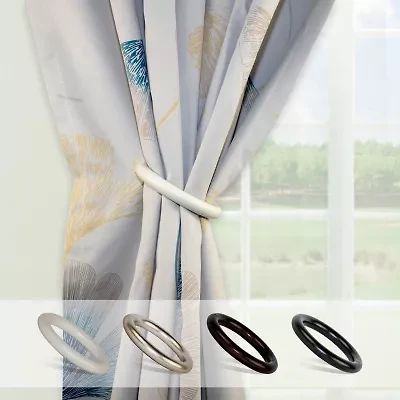 Rod Desyne Magnetic Hoop Pair 2-pc. Curtain Holdback