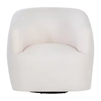 Sutton Sherpa Swivel Chair