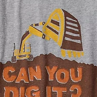 Okie Dokie Toddler & Little Boys Crew Neck Short Sleeve Regular Fit Graphic T-Shirt