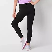 Xersion Little & Big Kid Girls Quick Dry High Rise 24" Active Full Length Leggings