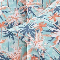 Caribbean Joe Hawaiian/Tropical 3-pc. Lightweight Comforter Set