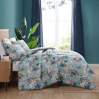 Caribbean Joe Hawaiian/Tropical 3-pc. Lightweight Comforter Set
