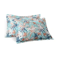 Caribbean Joe Hawaiian/Tropical 3-pc. Lightweight Comforter Set