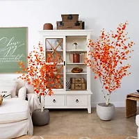 Nearly Natural 6ft Autumn Birch Artificial Tree