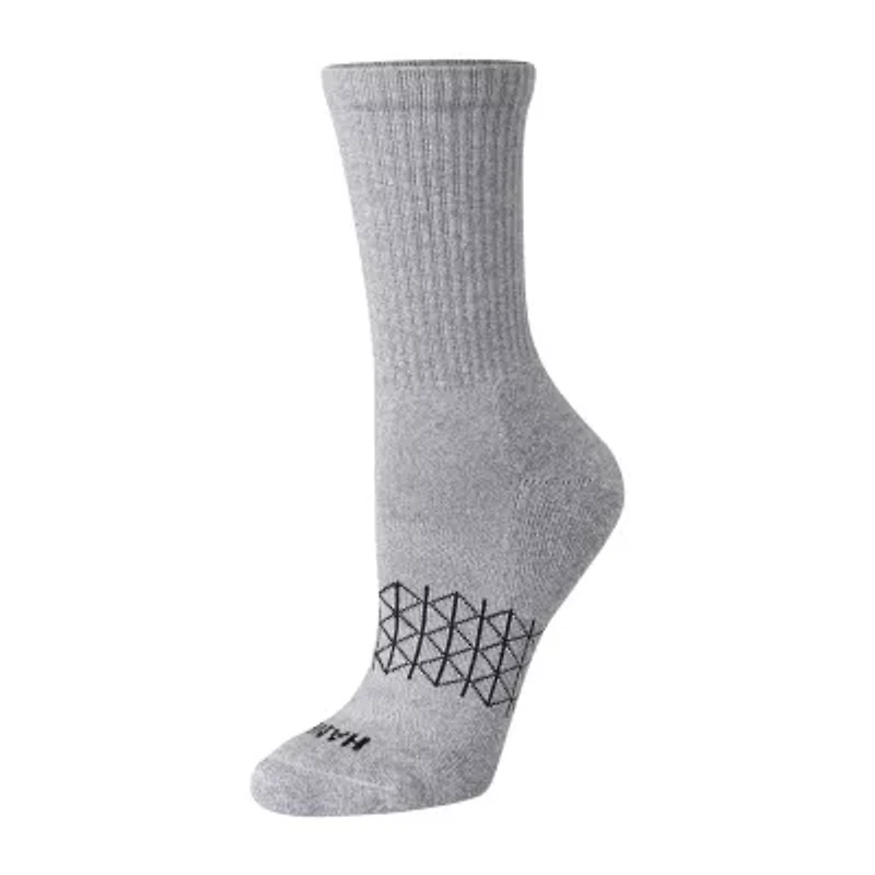 Hanes Ultimate Absolute Womens 4 Pair Crew Socks